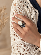 Anillo Dual - Tanzanita