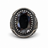 Anillo Sirio - Obsidiana