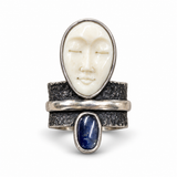 Anillo Dual - Tanzanita